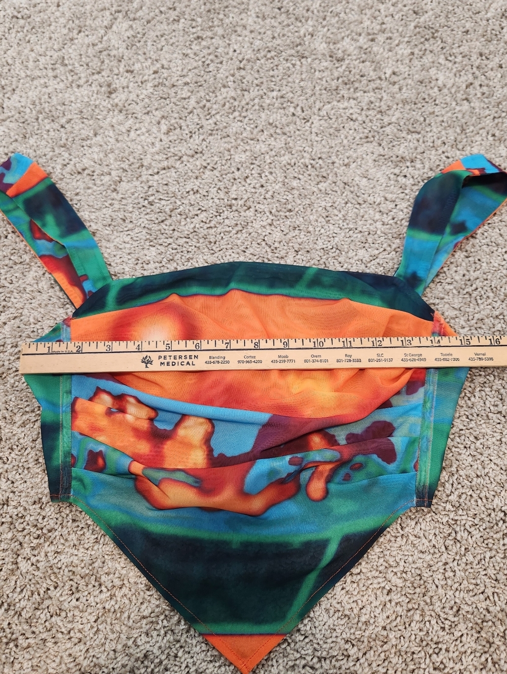 Miaou Tati Top In Thermal Print Size Small - Picture 7 of 8